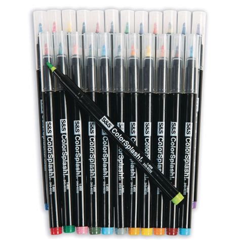 24 markers for each of these 10 ink colors. Buy Color Splash!@ Deluxe Fine Line Markers (Set of 24) at ...