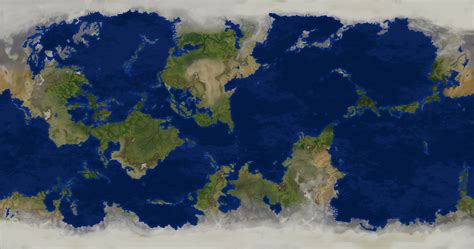 Satellite Map Of My World Aujaung Worldbuilding