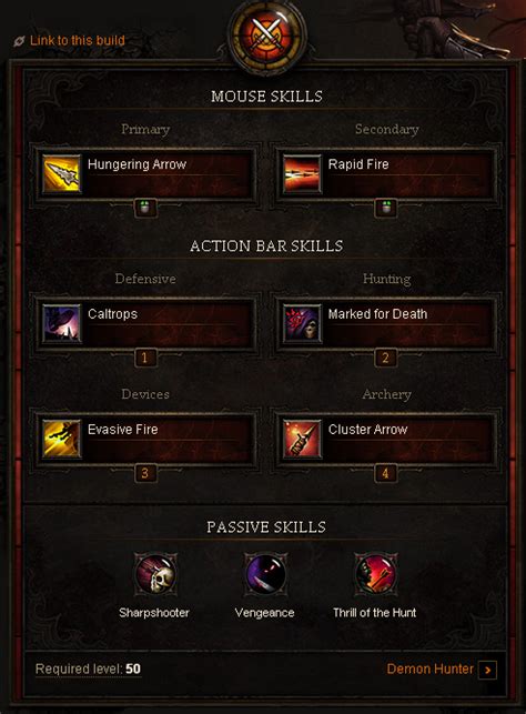 Diablo 3 Demon Hunter Leveling And Build Tips New Game Guides