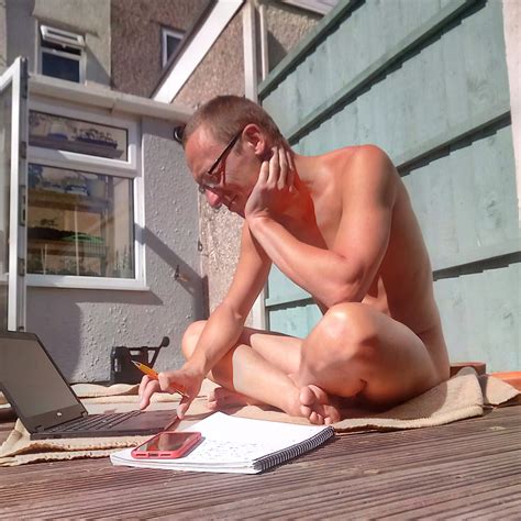 Brits Strip Off To Bake Sunbathe And Even Work From Home During Lockdown