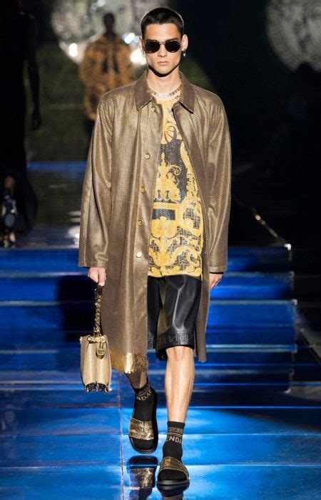 Fendace Fendi X Versace Pre Fall 2022 Menswear Collections