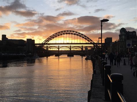 The Tyne And Its Bridges At Sunset © Anthony Foster Cc By Sa20