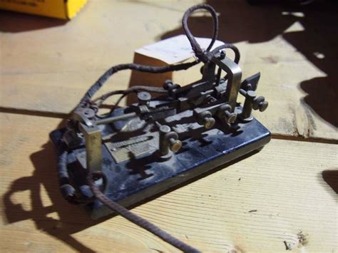 Army Morse Code Telegraph Set