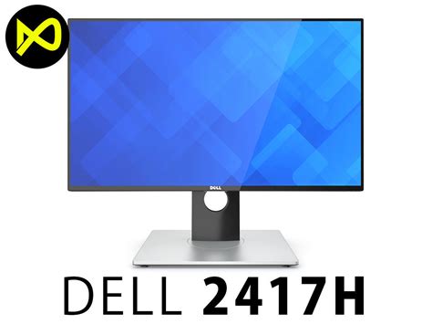 Dell Ultrasharp 24 Infinityedge Monitor U2417h 3d Model Cgtrader