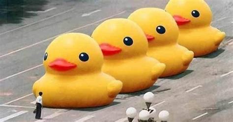 Tiananmen Square Duck Memes Posted To Get Past Chinese Censors On 24th