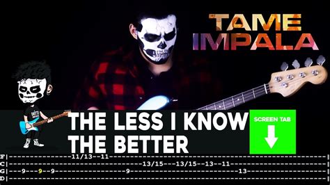 Tame Impala The Less I Know The Better Cover By Cesar Lesson