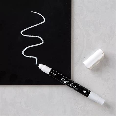 Erasable White Chalk Marker 5 14in Party City