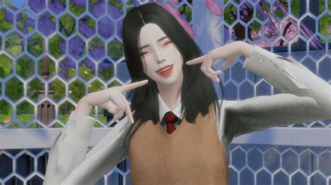 Sharing Sims🥰 Ulzzang High School Girl Sims 4 Download And Cc