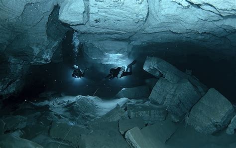 Russias Longest Underwater Cave 14 Photos