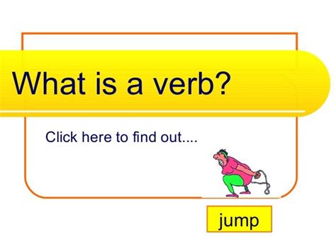 types  verbs