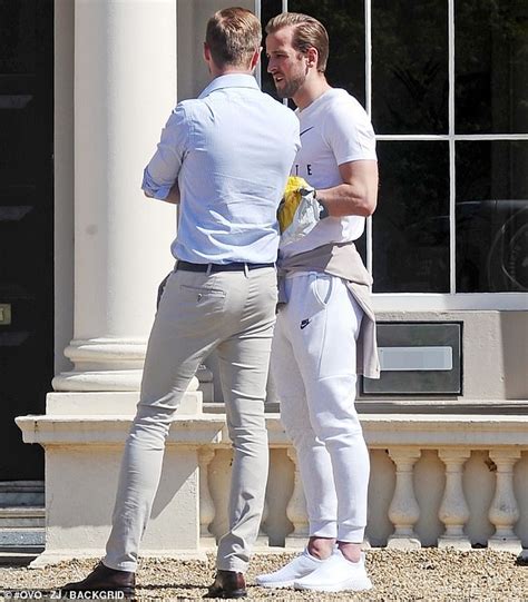 Harry kane, 25, married his childhood sweetheart and best friend katie goodland yesterday. Harry Kane scopes out his wedding venue in London... as ...