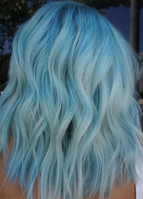 stunning trends of blue hair colors you must follow nowadays stylesmod hair color blue hair