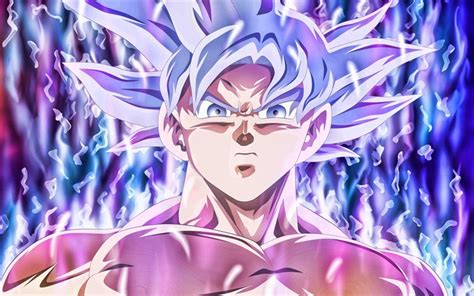 Super saiyan god super saiyan 3 kaioken times twenty rage boost ultra instinct god saiyan. Download wallpapers 4k, Ultra Instinct Goku, violet fire ...