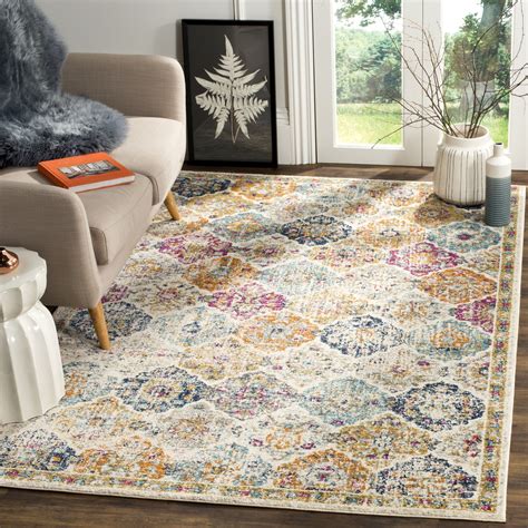 Safavieh Bohemian Chic Distressed Area Rug 8x10 Madison Collection