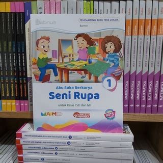 Jual Buku Seni Rupa Kelas Sd Kurikulum Merdeka Platinum Shopee