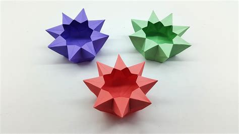 Origami Ideas Origami Star Box With Lid