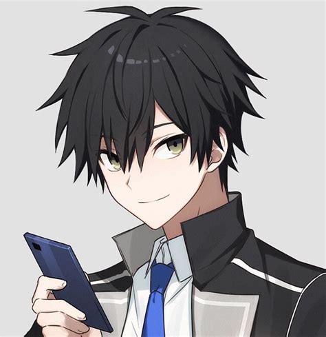 젝스 On Twitter Black Haired Anime Boy Black Hair Anime Guy Anime