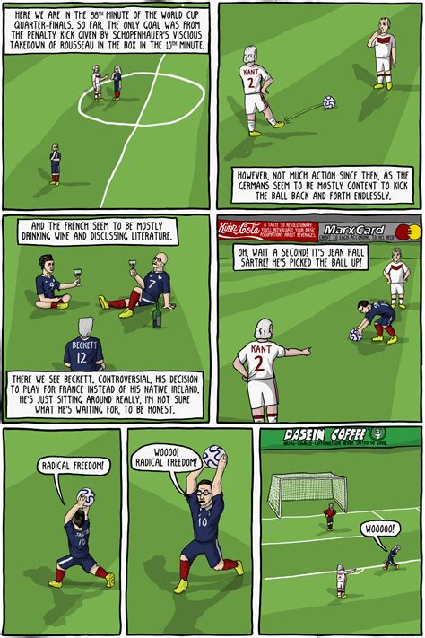 Auf stehplätze fussball deutschland 2020 wurde beim bau verzichtet. World Cup Philosophy: Germany vs France - Existential Comics