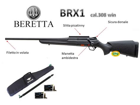 Carabina Straight Pull Beretta Modello Brx Calibro Winchester My Xxx