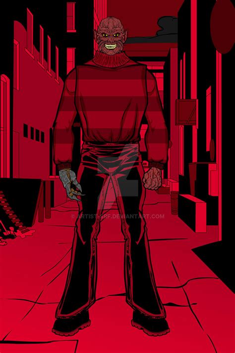 Heromachine Demonic Freddy Krueger By Artist Srf On Deviantart