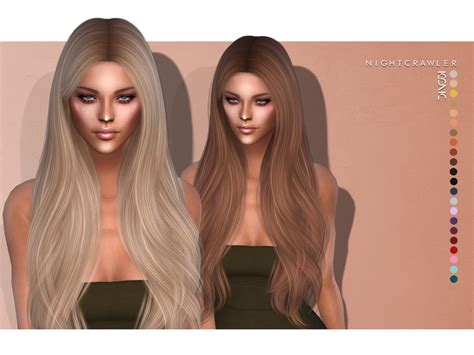 Iconic The Sims 4 Cc Creator Hair Sims 4 Sims Sims 4 Pets Images And