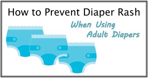 How To Prevent Diaper Rash When Using Adult Diapers Personally