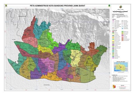 Gambar Peta Kota Bandung