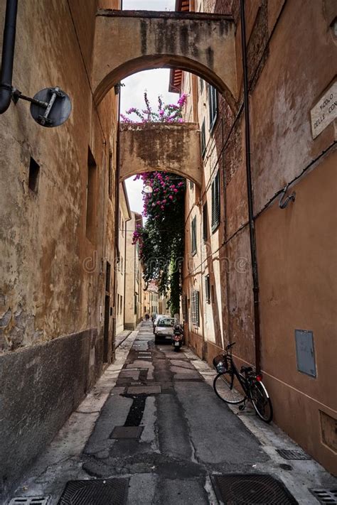 Beautiful Old Street In Florence Tuscany Italy Stock Photo Image Of