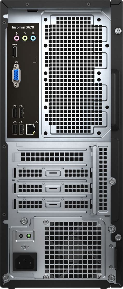Dell Inspiron Desktop Intel Core I5 12gb Memory 1tb Hard Drive Black