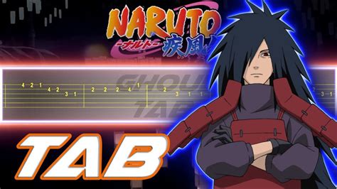 Naruto Shippuden Opening 13 Niwaka Ame Ni Mo Makezu Guitar Tab 譜