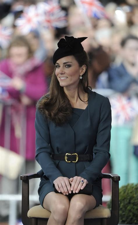 Kate Middleton Showing Royal Upskirt At Queen Elizabeth Iis Diamond