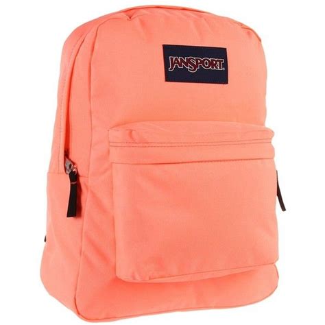 Jansport Superbreak Coral Peaches Backpack Bags Jansport Bags
