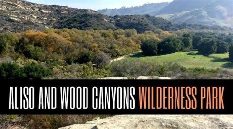 Aliso And Wood Canyons Wilderness Park Enjoy Oc