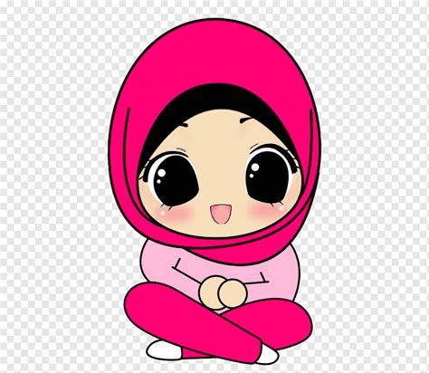 Gambar Kartun Jilbab Cantik Pulp