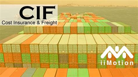 Incoterms Cif Cost Insurance And Freight Importar De China Youtube