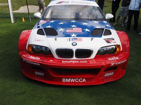 The bmw m3 gtr e46 was introduced in 2001, as a race car, but due to alms regulations, bmw had to produce road going homoglation versions of it. BMW E46 M3 GTR at Legends of the Autobahn