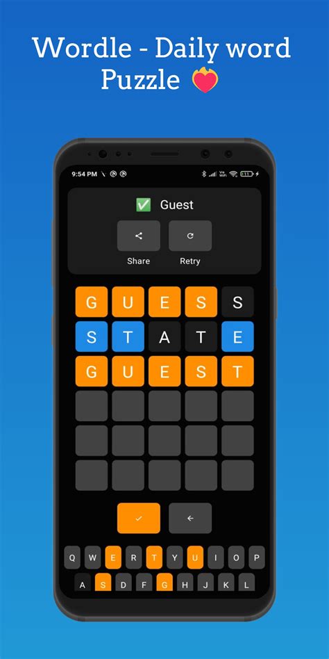Android Için Wordle Word Puzzle Game İndir