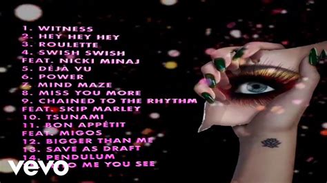 Katy Perry Witness Official Tracklist Youtube