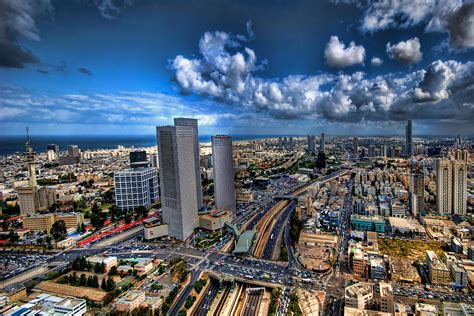 Tel Aviv Center Skyline Photograph By Ron Shoshani Pixels