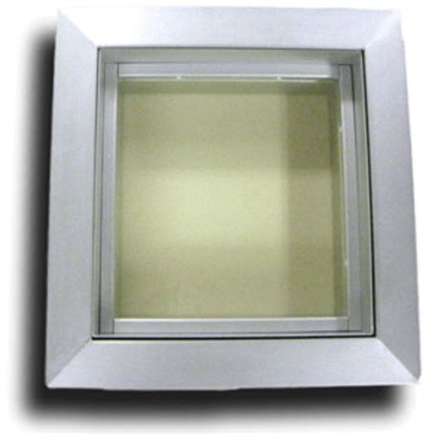 Radiation Protection Window Lined View Ray Bar Engineering Corporation Telescopic Fixed