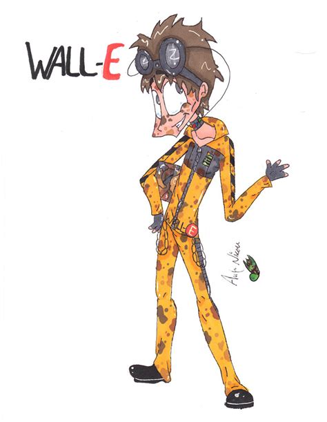 Wall E Humanized By Phantomamber On Deviantart