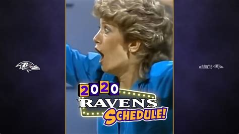 showtime revealing the ravens 2020 schedule