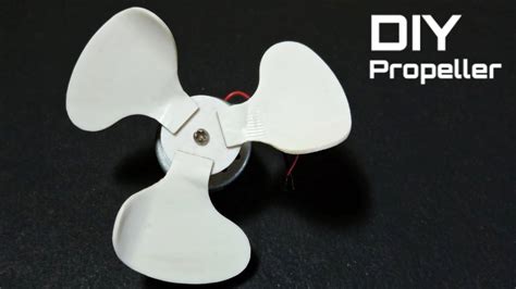 How To Make Mini Propeller From Pvc Sheet Diy Supermini Fan Propeller