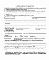 Aflac Accidental Injury Claim Form Photos