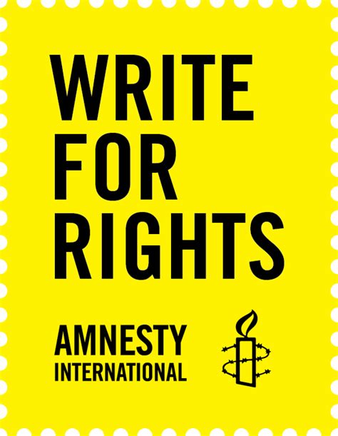 Amnesty Internationals Write For Rights Campaign The Peddie News
