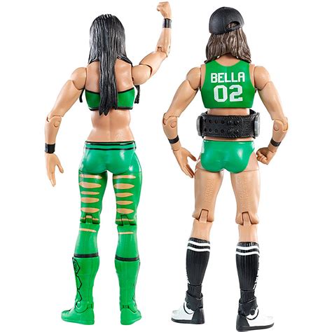 Battle Pack Series 38 Nikki Bella And Brie Action Figures 3 Count