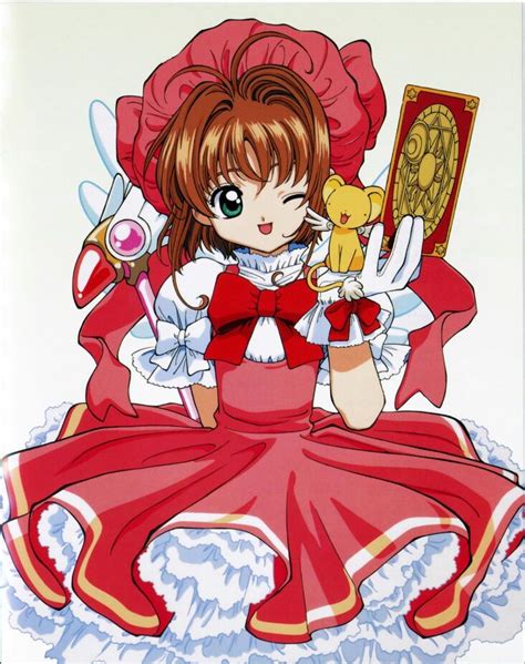 Sakura Kinomoto Cardcaptor Sakura Cardcaptor Magical Girl Anime