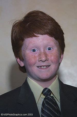 A person, male or female, with red or orange hair typically having many freckles. The Rest Of The World XI - Uncyclopedia