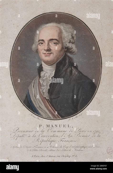 Portrait P Manuel Pierre Michel Alix 1762 1817 Portrait De Louis