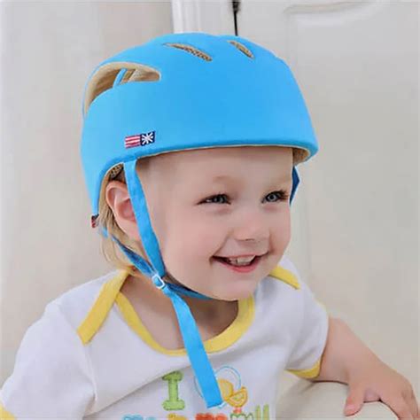 Soft Helmet Kids Baby Safety Protective Helmet Cotton Children Hat Kids